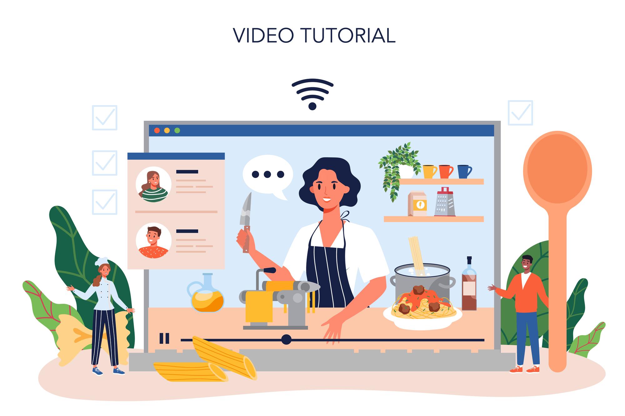 Interfaccia piattaforma e video lezioni